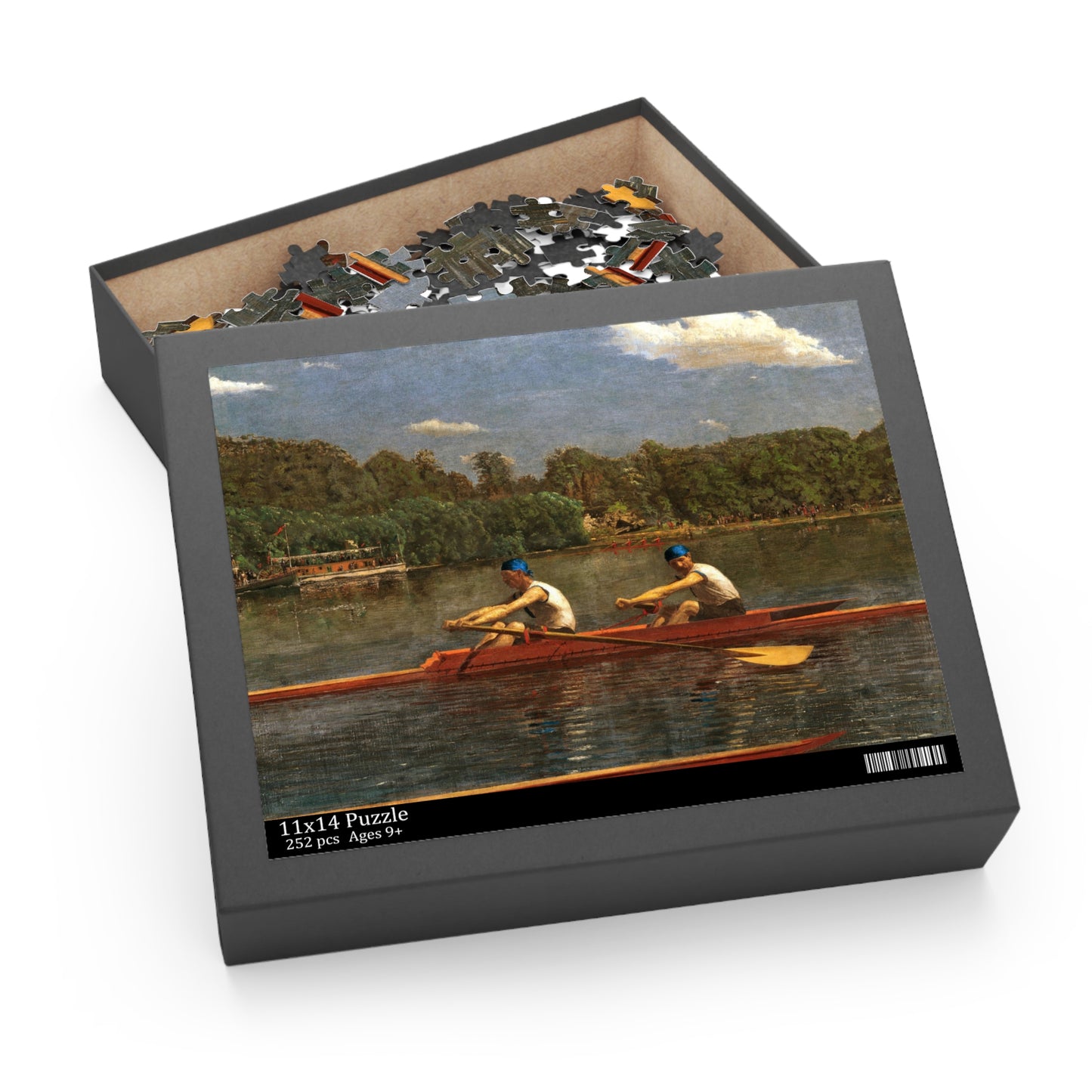 The Biglin Brothers Racing by Thomas Eakins Jigsaw Puzzle