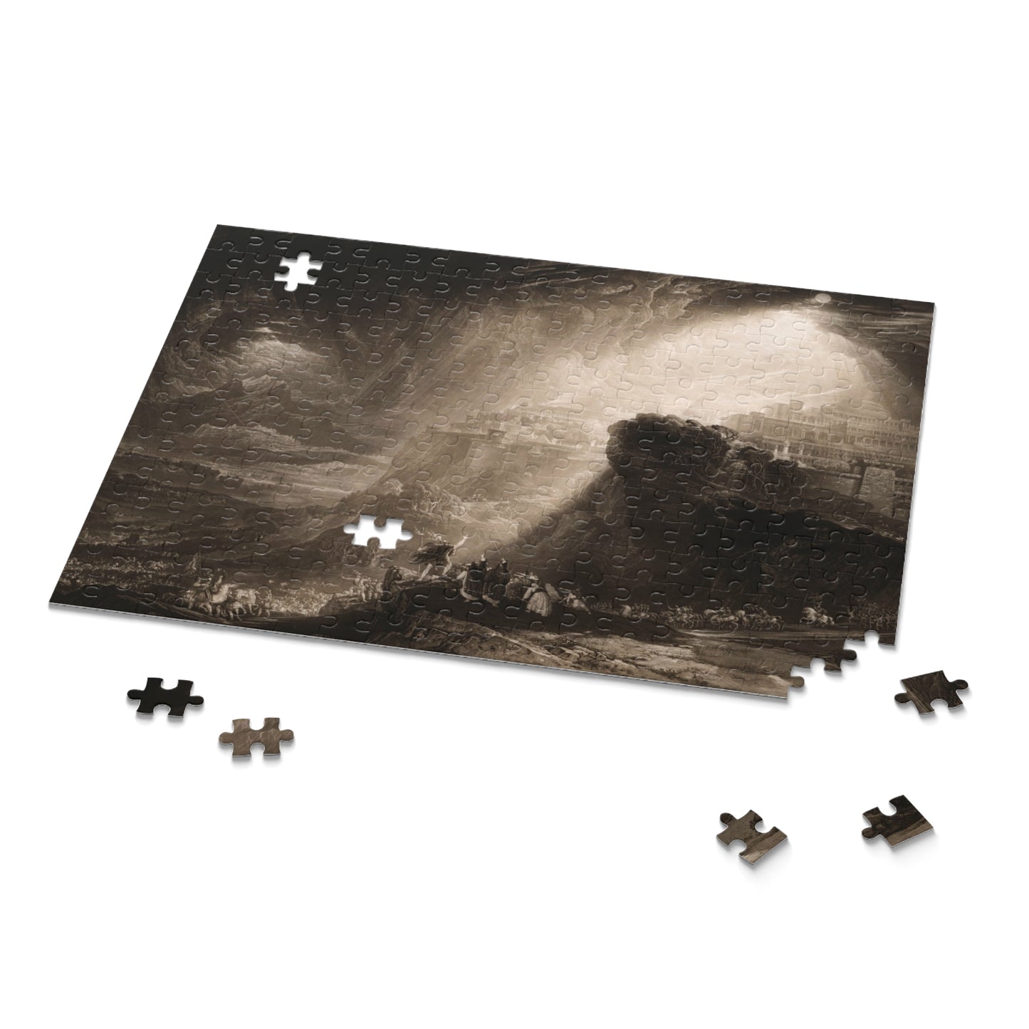 Joshua Commanding the Sun to Stand Still by John Martin Jigsaw Puzzle