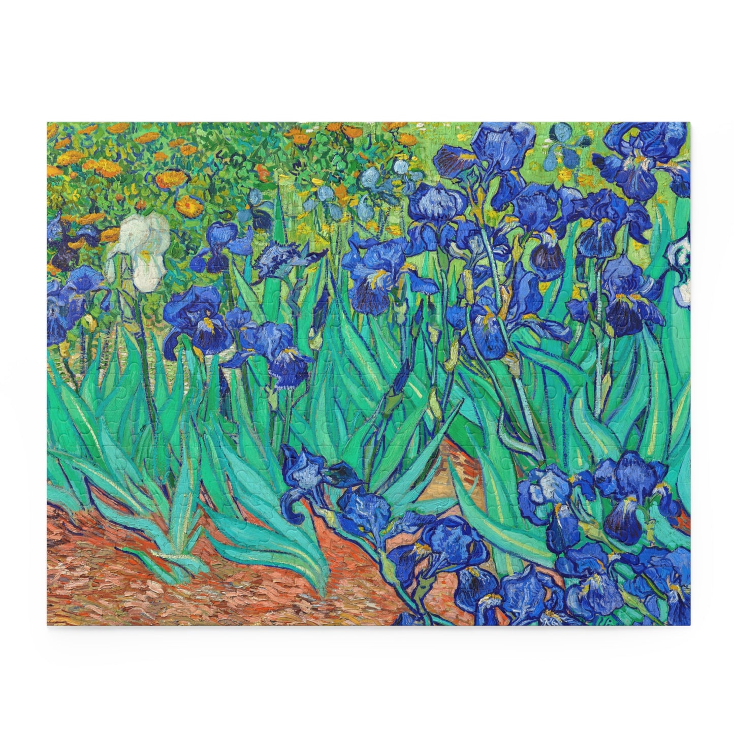 Irises by Vincent van Gogh Jigsaw Puzzle