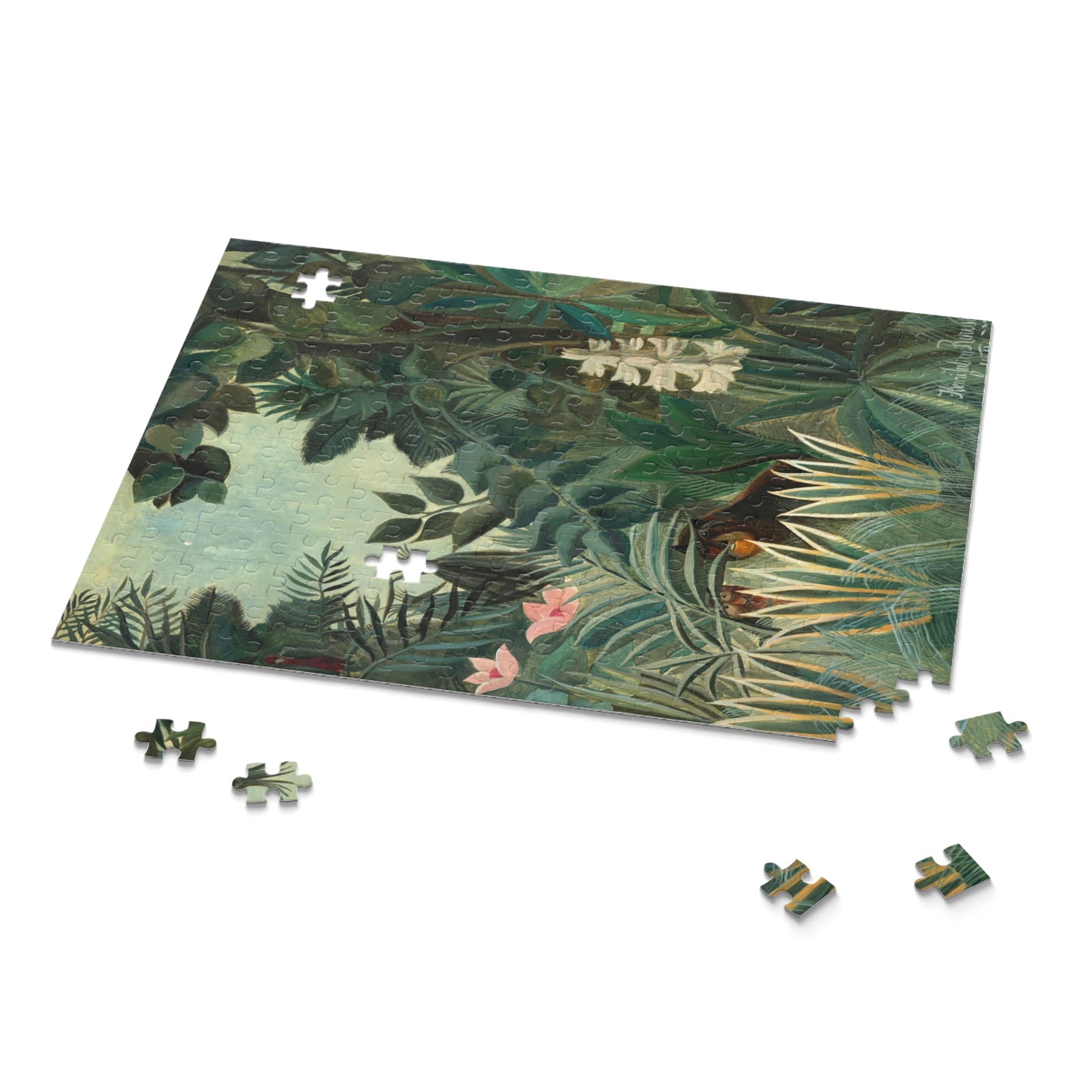 The Equatorial Jungle by Henri Rousseau Jigsaw Puzzle