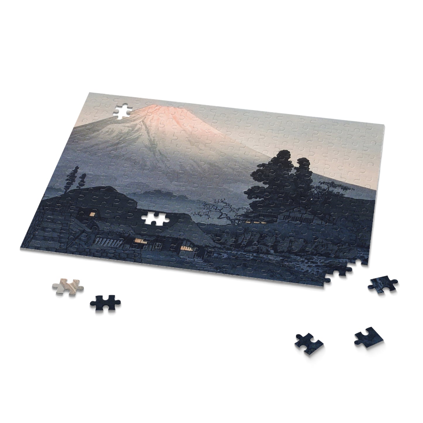 Mount Fuji From Mizukubo by Hiroaki Takahashi Jigsaw Puzzle