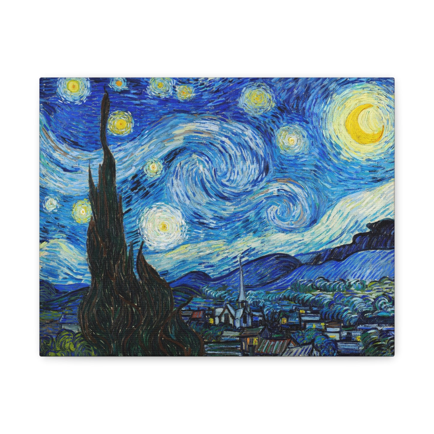 Starry Night by Vincent van Gogh Canvas Print