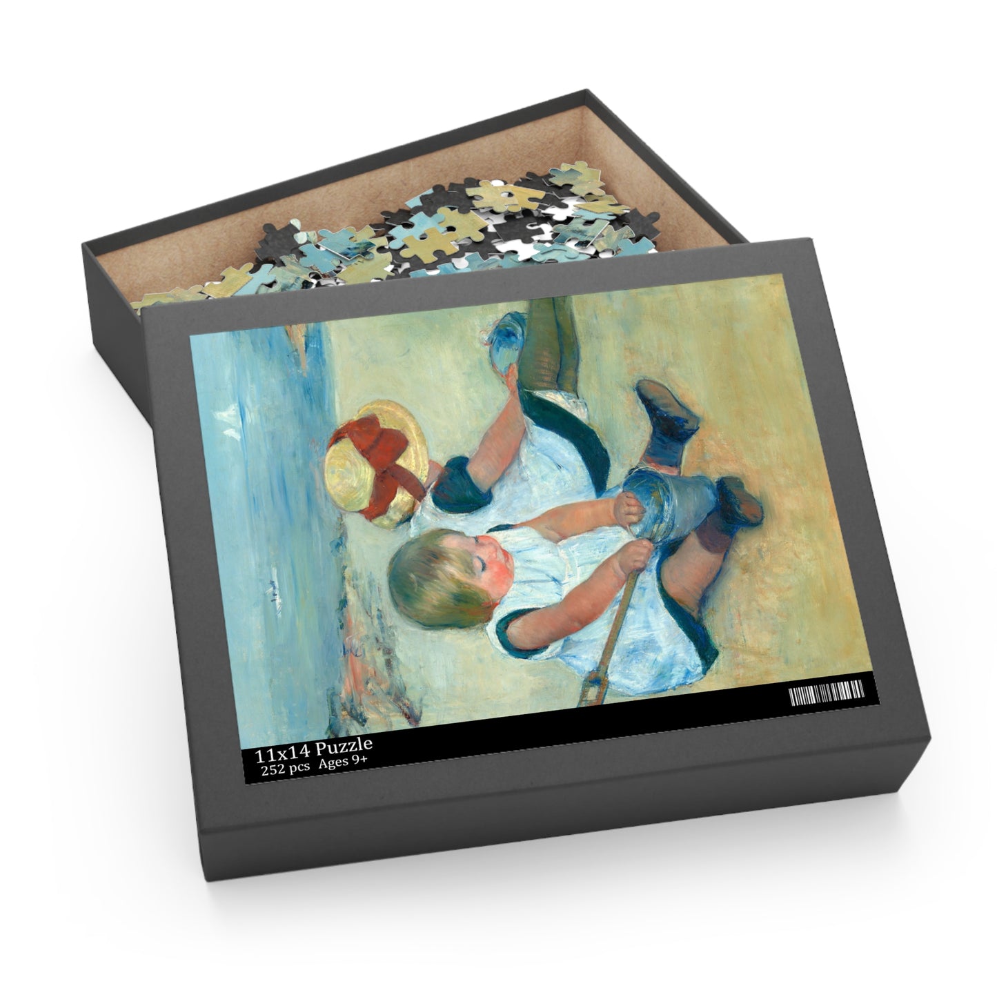 Children Playing on the Beach by Mary Cassatt Jigsaw Puzzle
