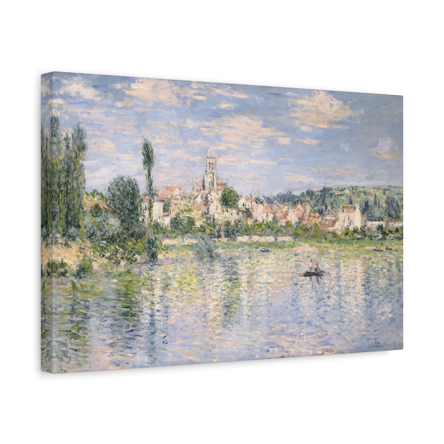 Vetheuil in Summer by Claude Monet Canvas Print