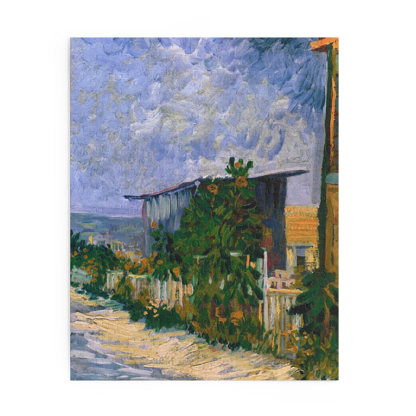 Shelter on Montmartre by Vincent van Gogh Jigsaw Puzzle