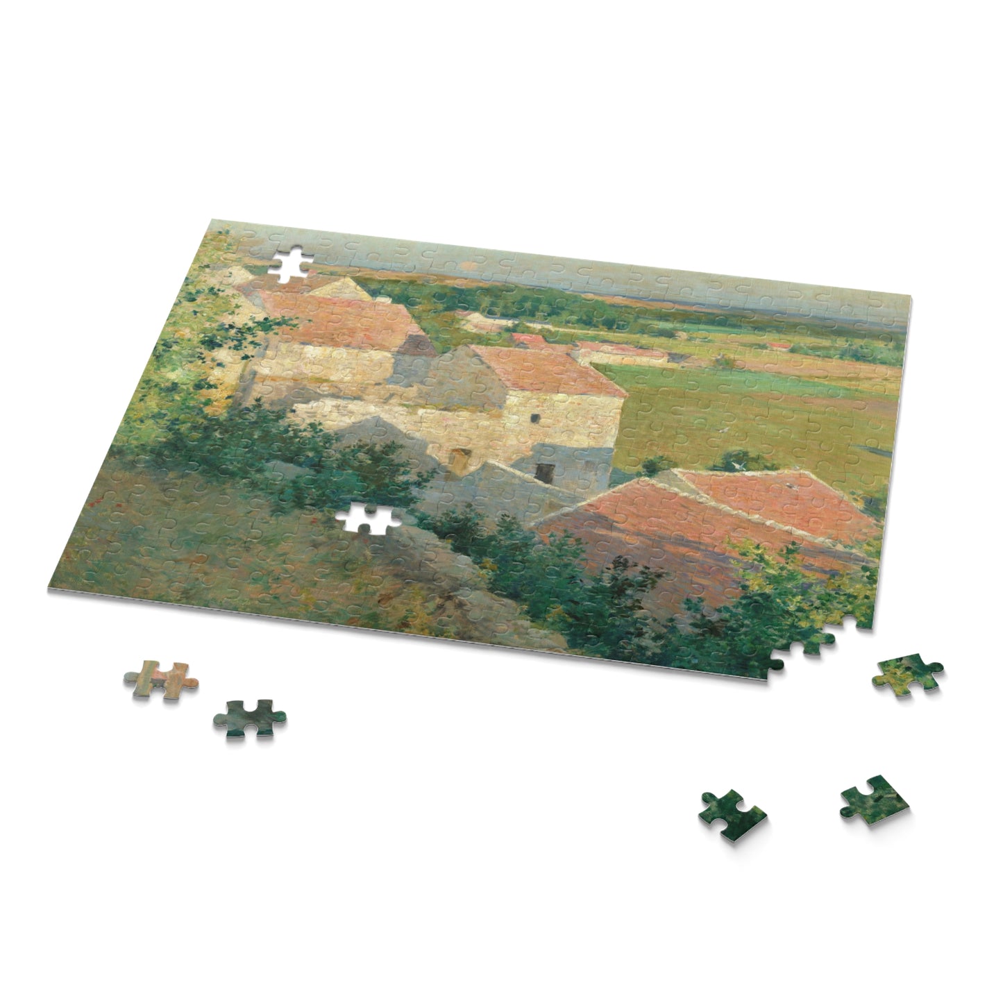 Midsummer Twilight by Willard Leroy Metcalf Jigsaw Puzzle