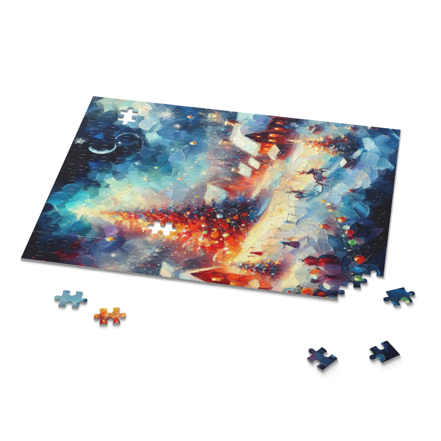Christmas Scene Jigsaw Puzzle