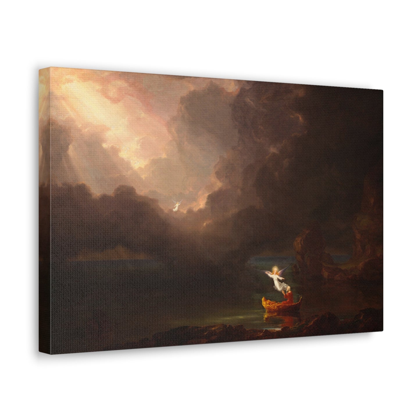 The Voyage of Life: Old Age by Thomas Cole Canvas Print