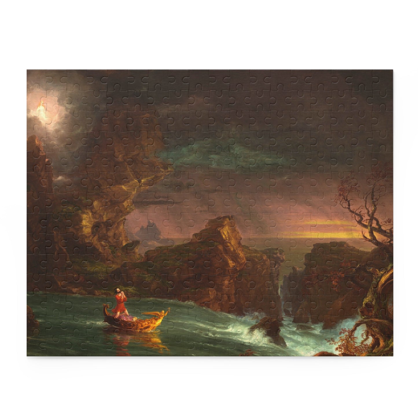 The Voyage of Life: Manhood by Thomas Cole Jigsaw Puzzle