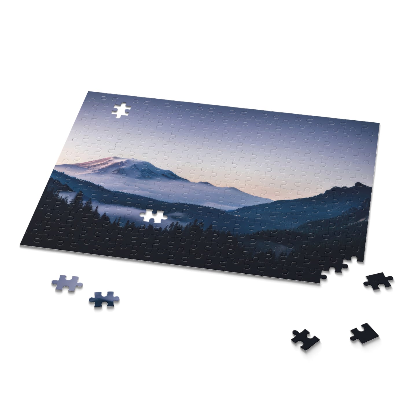 Mount Rainier Scenic Landscape Photo IV Jigsaw Puzzle