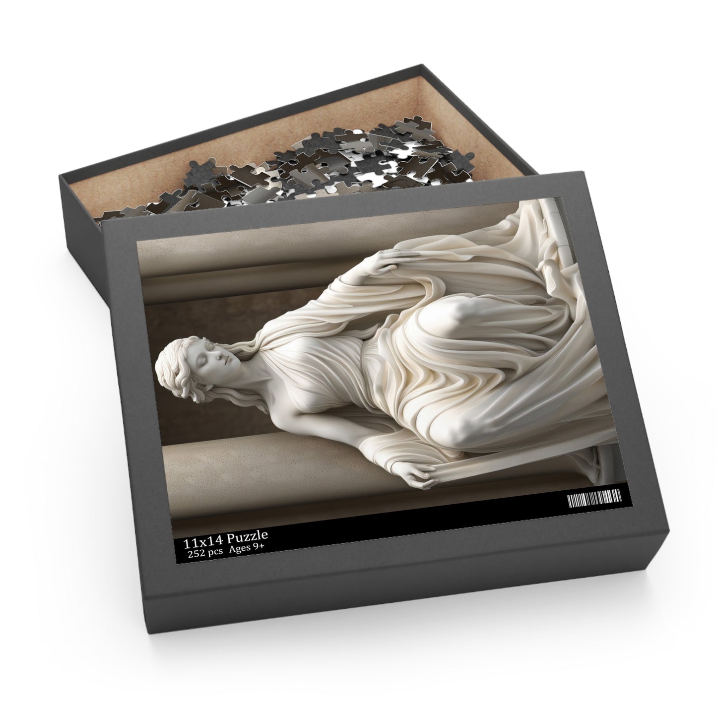 Seated Marble Goddess Jigsaw Puzzle