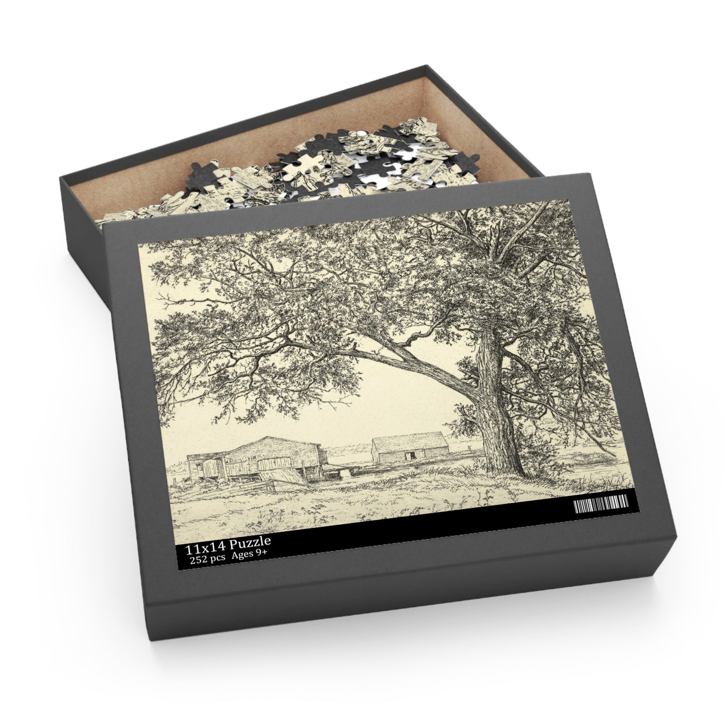 Tide Mill by Ernest Haskell Jigsaw Puzzle