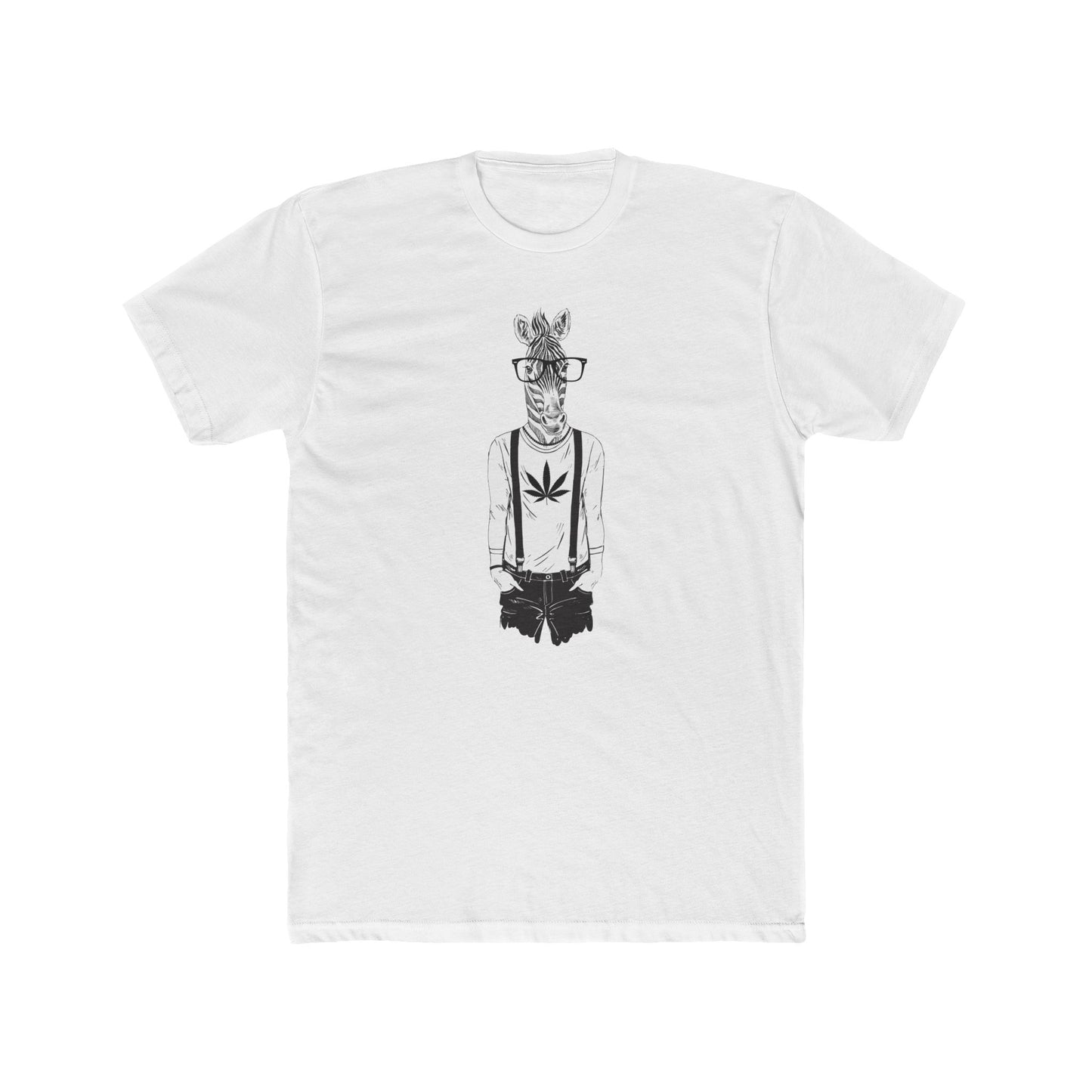 Hipster Zebra T-Shirt