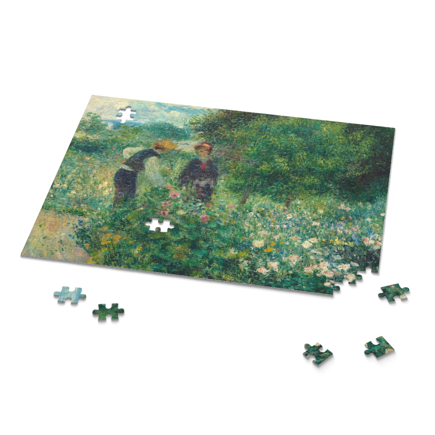 Picking Flowers by Auguste Renoir Jigsaw Puzzle