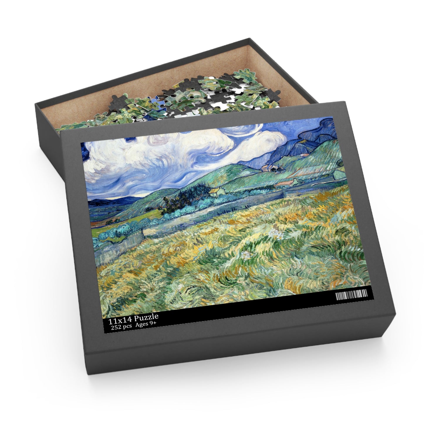 Landscape from Saint-Remy by Vincent van Gogh Jigsaw Puzzle