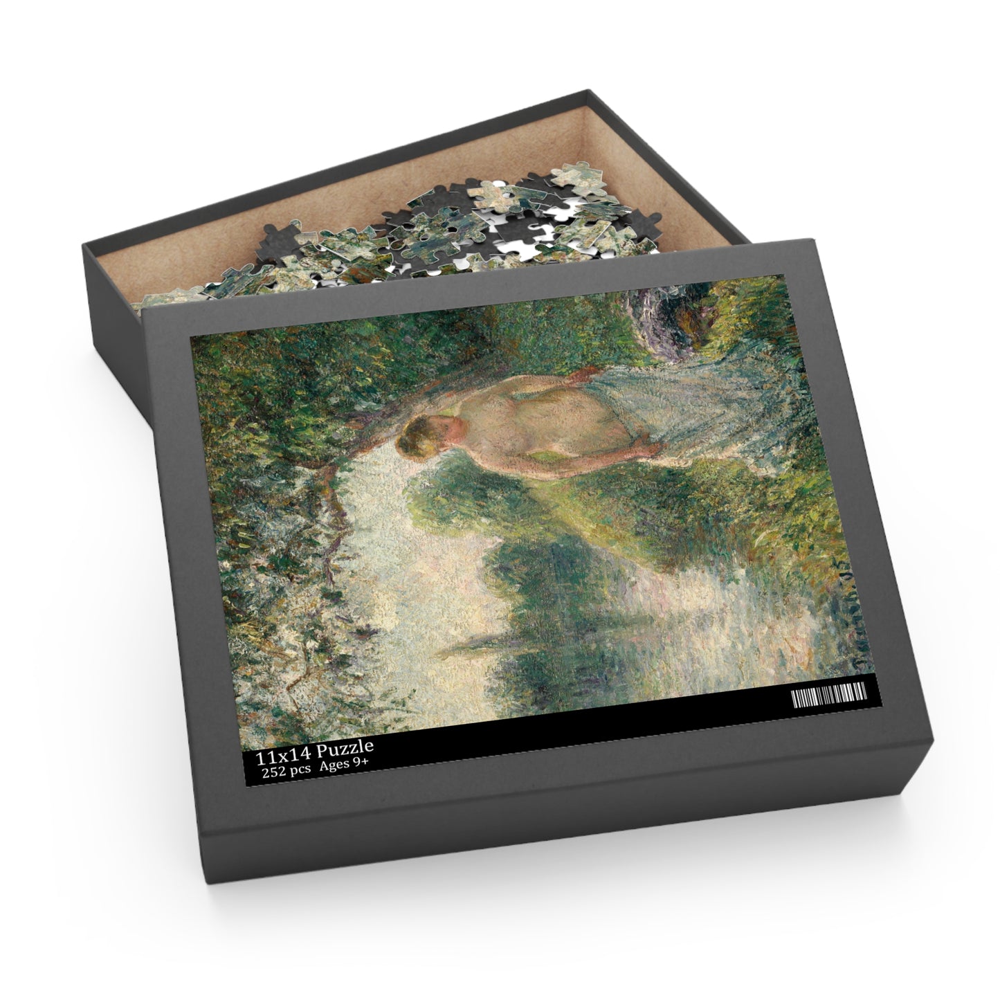 The Bather by Camille Pissarro Jigsaw Puzzle