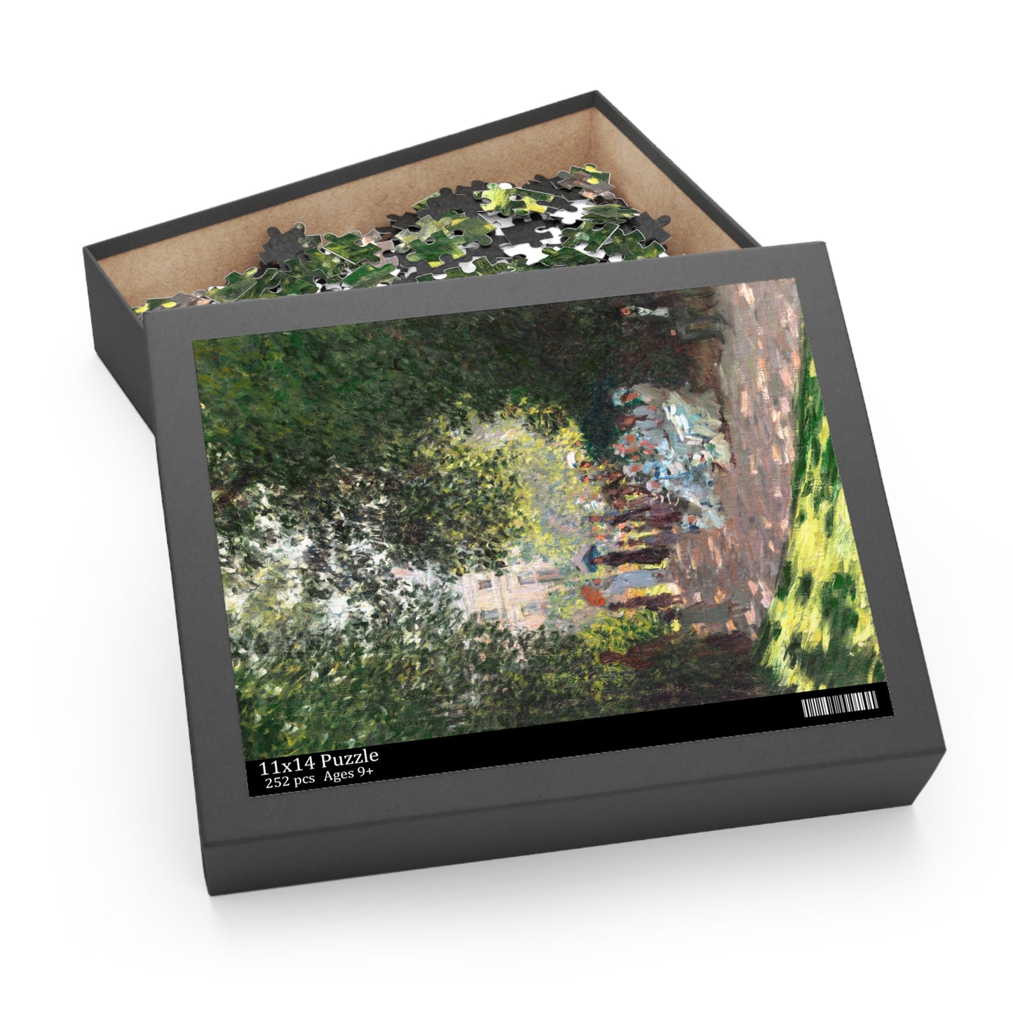 The Parc Monceau by Claude Monet Jigsaw Puzzle