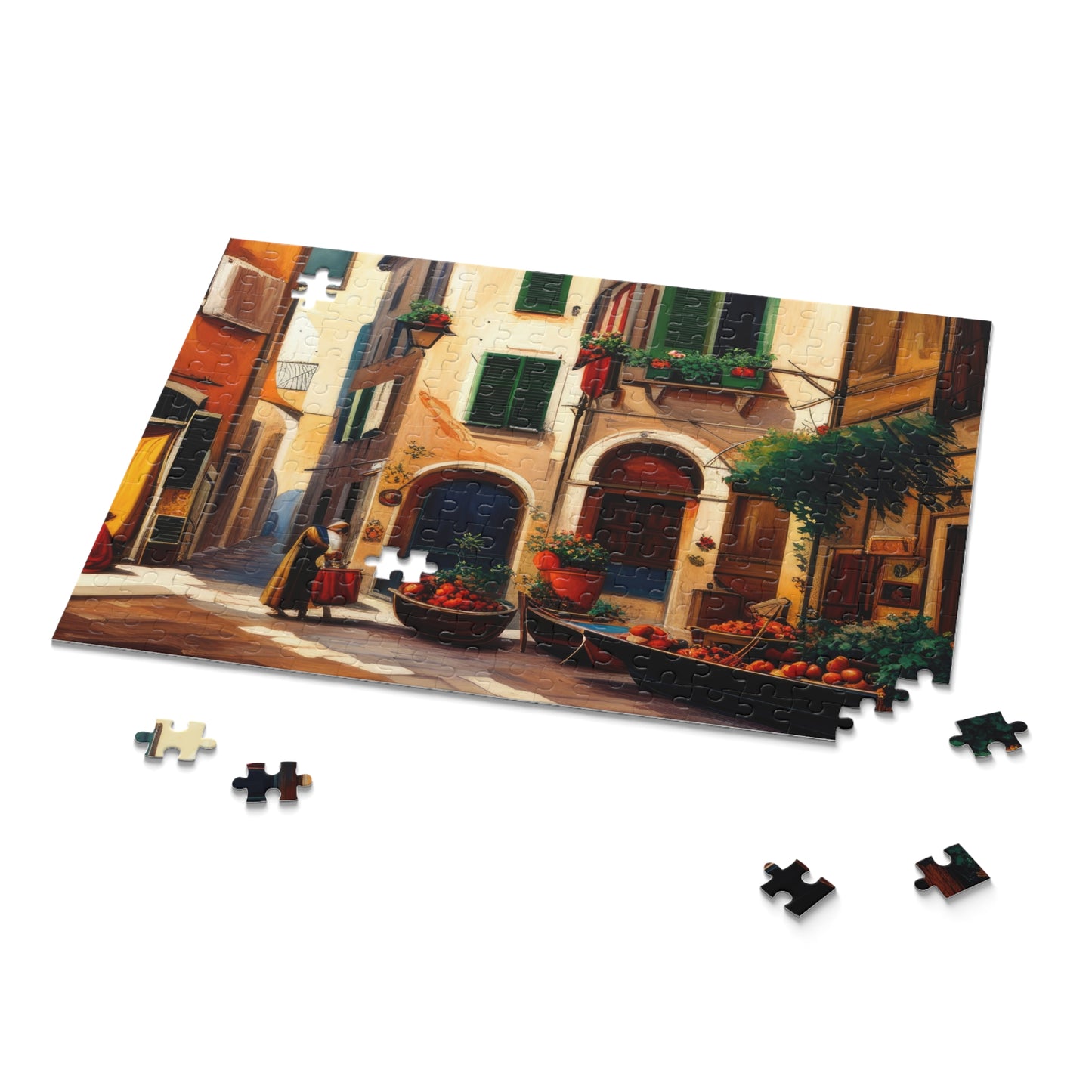 Tuscan Villa Painting Jigsaw Puzzle