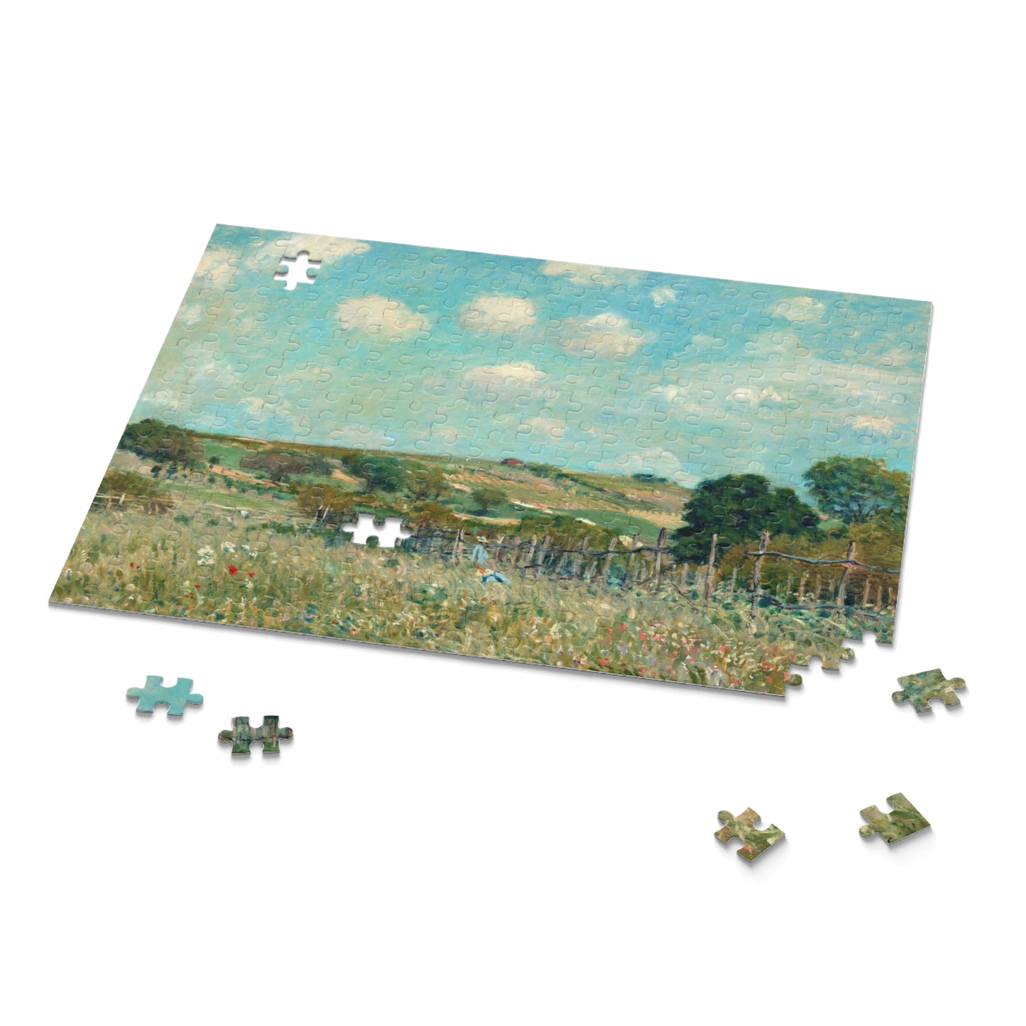 Meadow by Alfred Sisley Jigsaw Puzzle