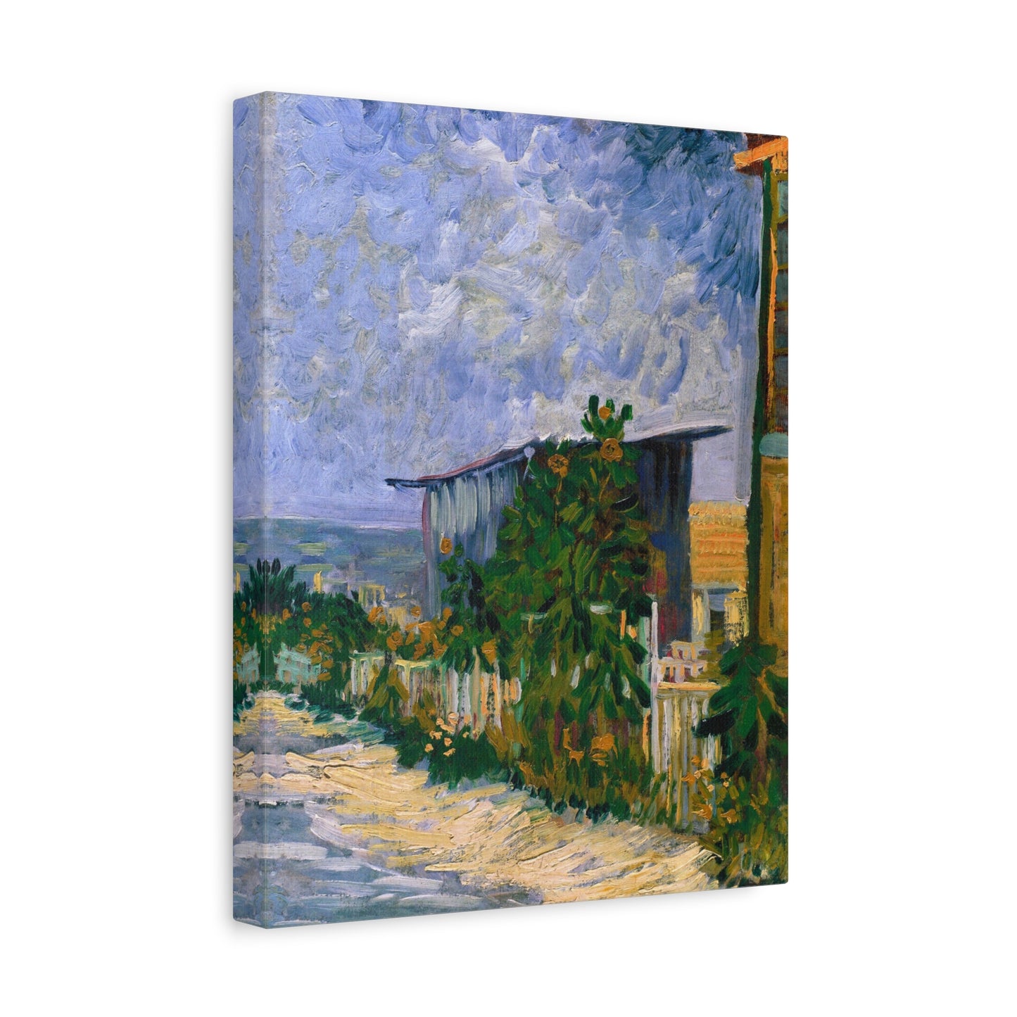 Shelter on Montmartre by Vincent van Gogh Canvas Print