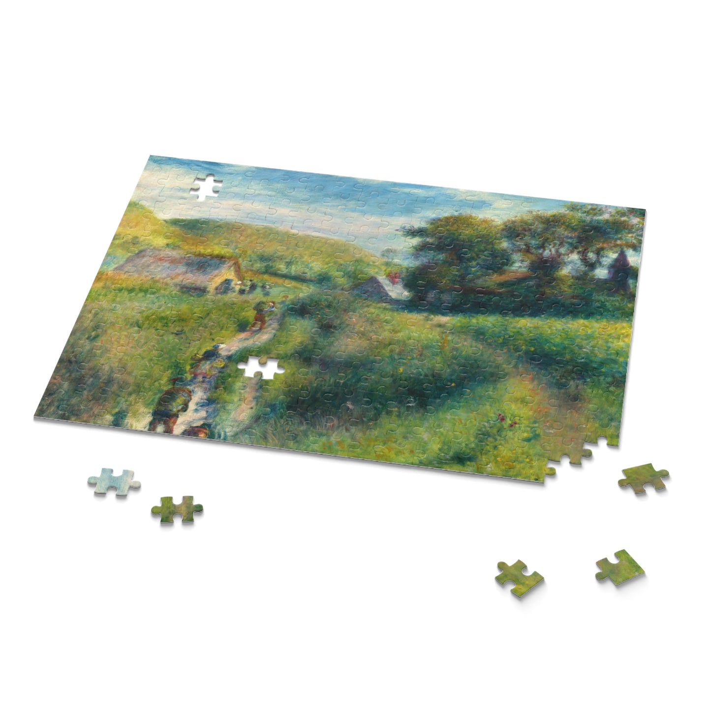 The Mussel Harvest by Auguste Renoir Jigsaw Puzzle