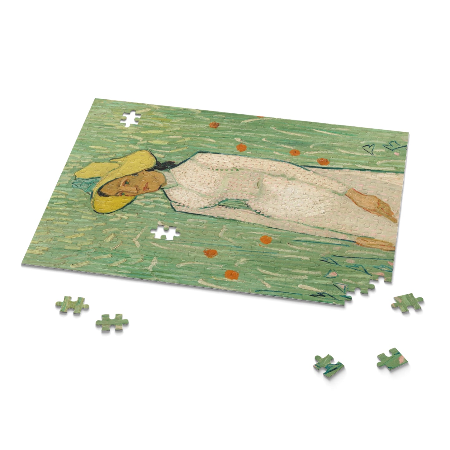 Girl in White by Vincent van Gogh Jigsaw Puzzle