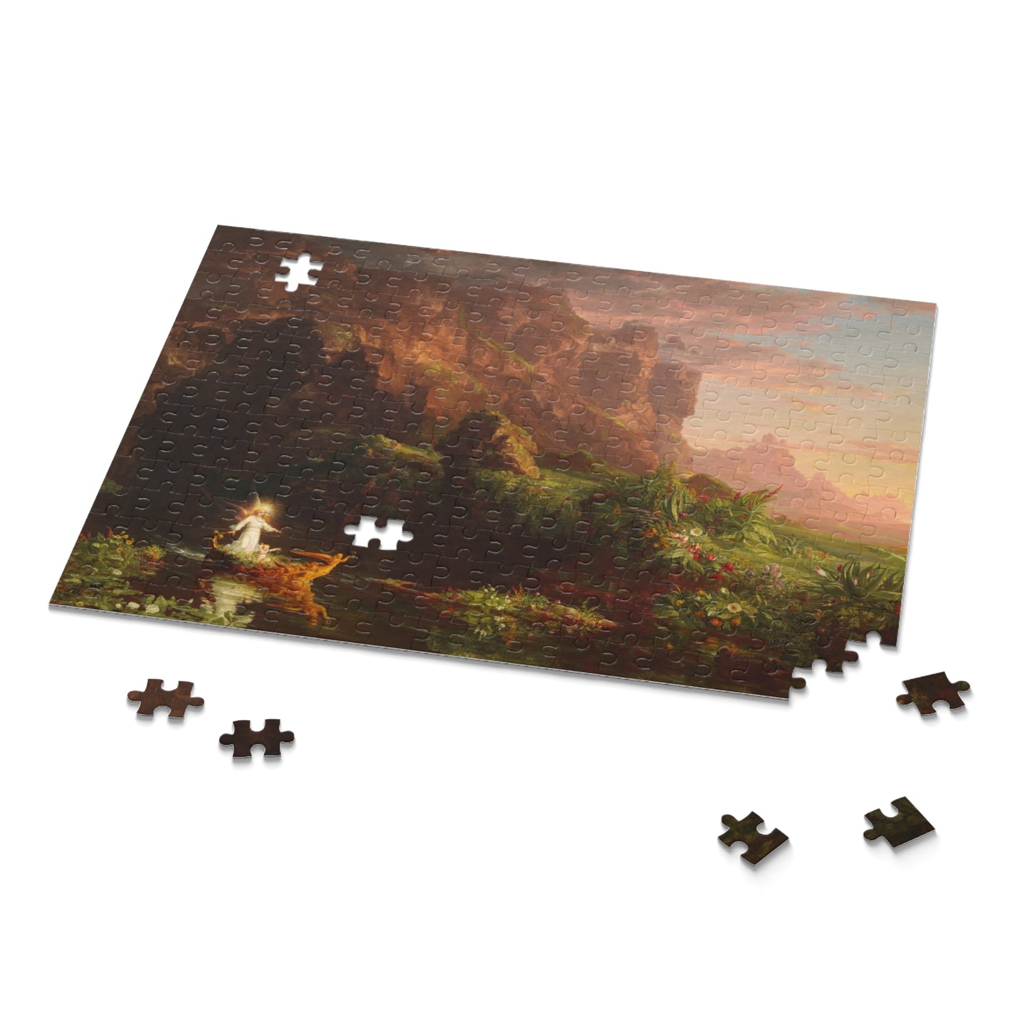 The Voyage of Life: Childhood by Thomas Cole Jigsaw Puzzle