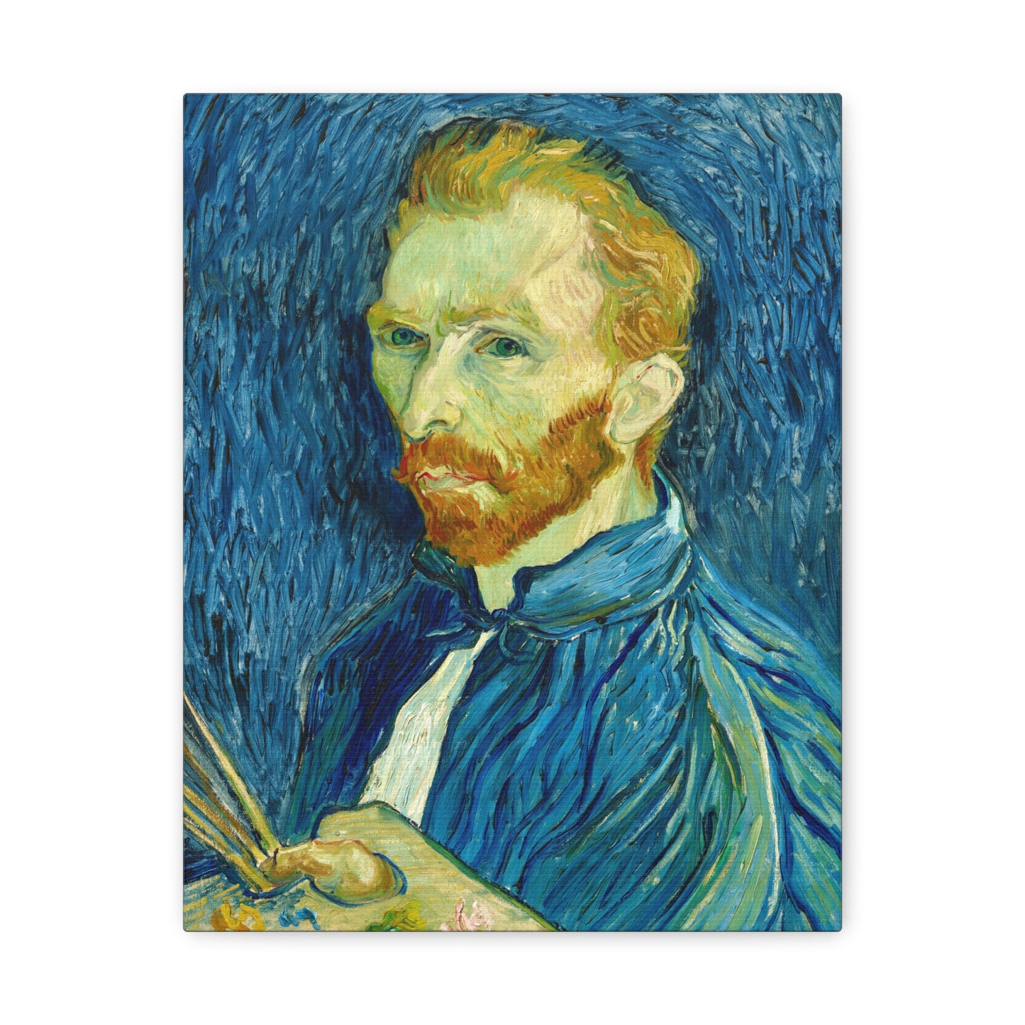 Self-Portrait by Vincent van Gogh Canvas Print