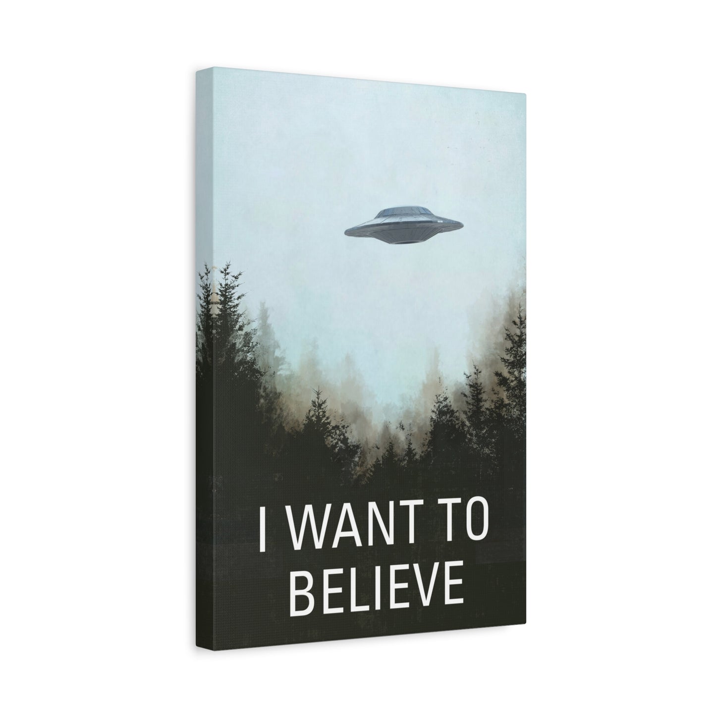 I Want To Believe Canvas Wall Art