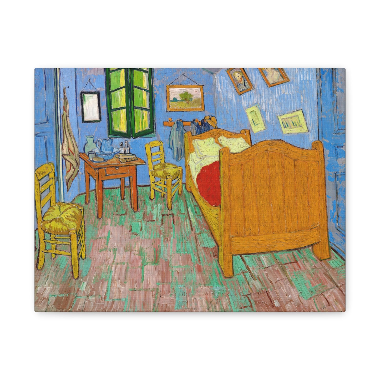The Bedroom by Vincent van Gogh Canvas Print