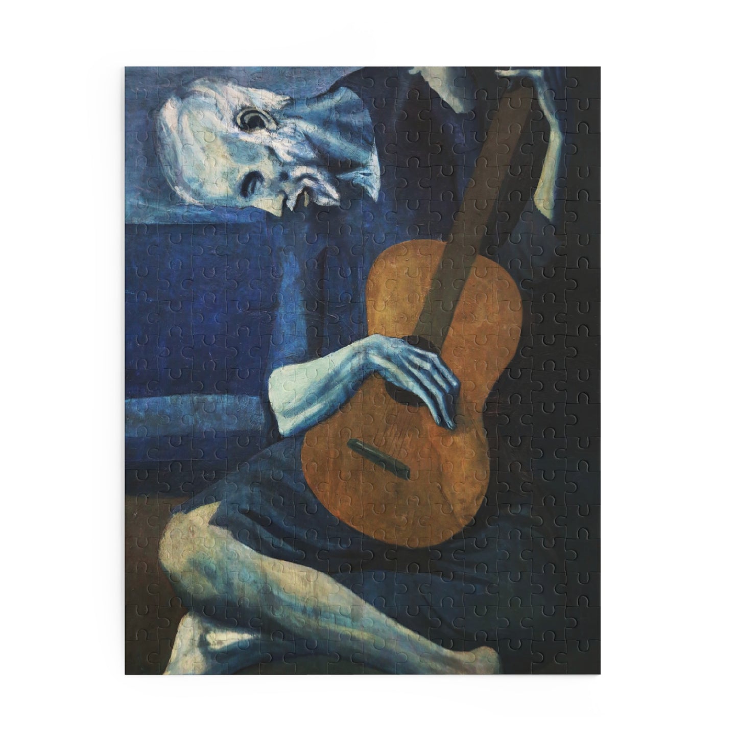 The Old Guitarist by Pablo Picasso Jigsaw Puzzle