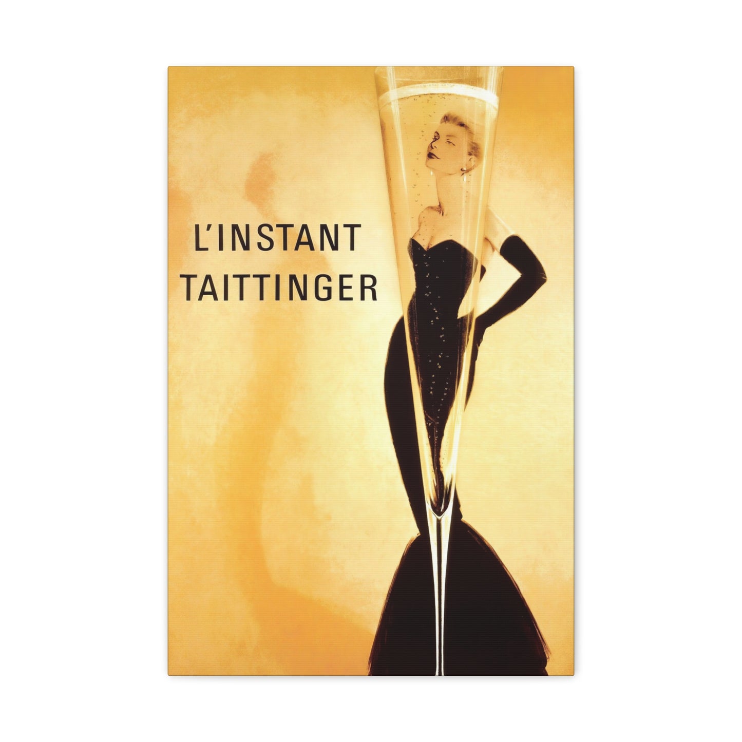 L'instant Taittinger Champagne Canvas Print