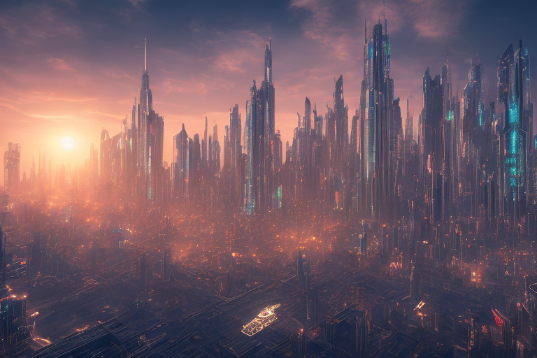City of Light Art Print