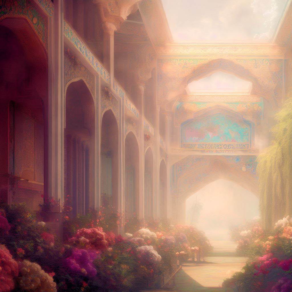 Sunny Morning in a Cathedral I Art Print