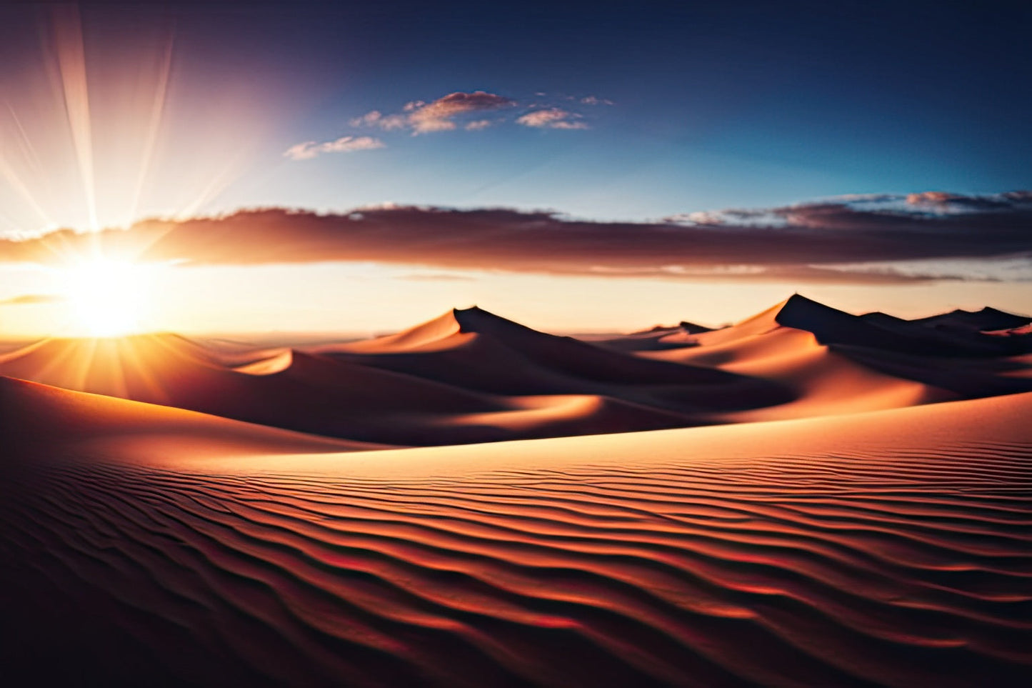 Sonora Desert at Sunrise Art Print