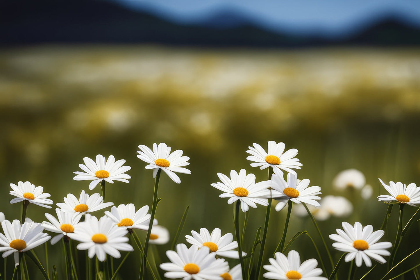 Field of Daisies Photograph Art Print