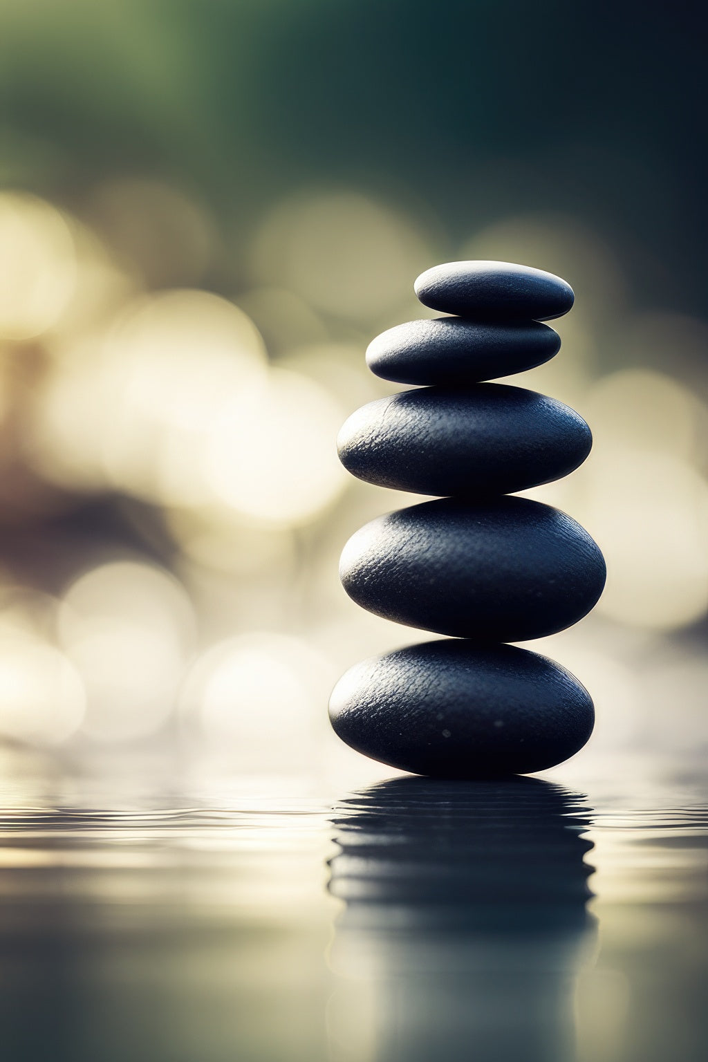 Zen Stones Photo II Art Print