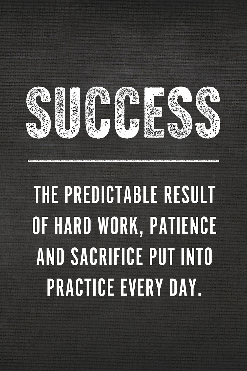 Success Motivational Wall Art Print