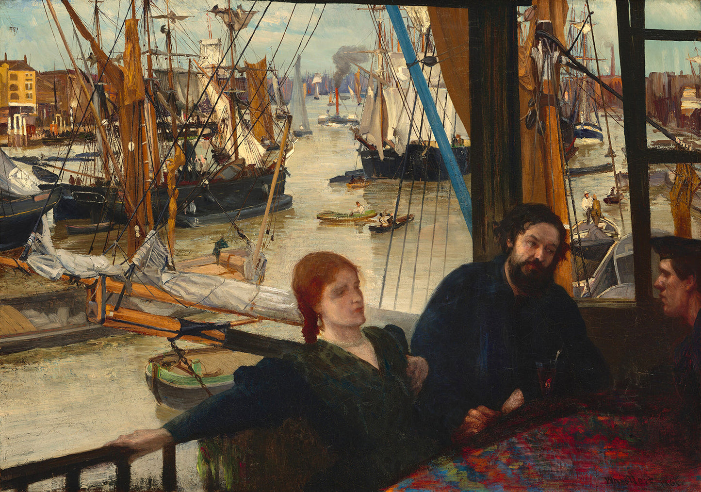 Wapping by James McNeill Whistler Art Print