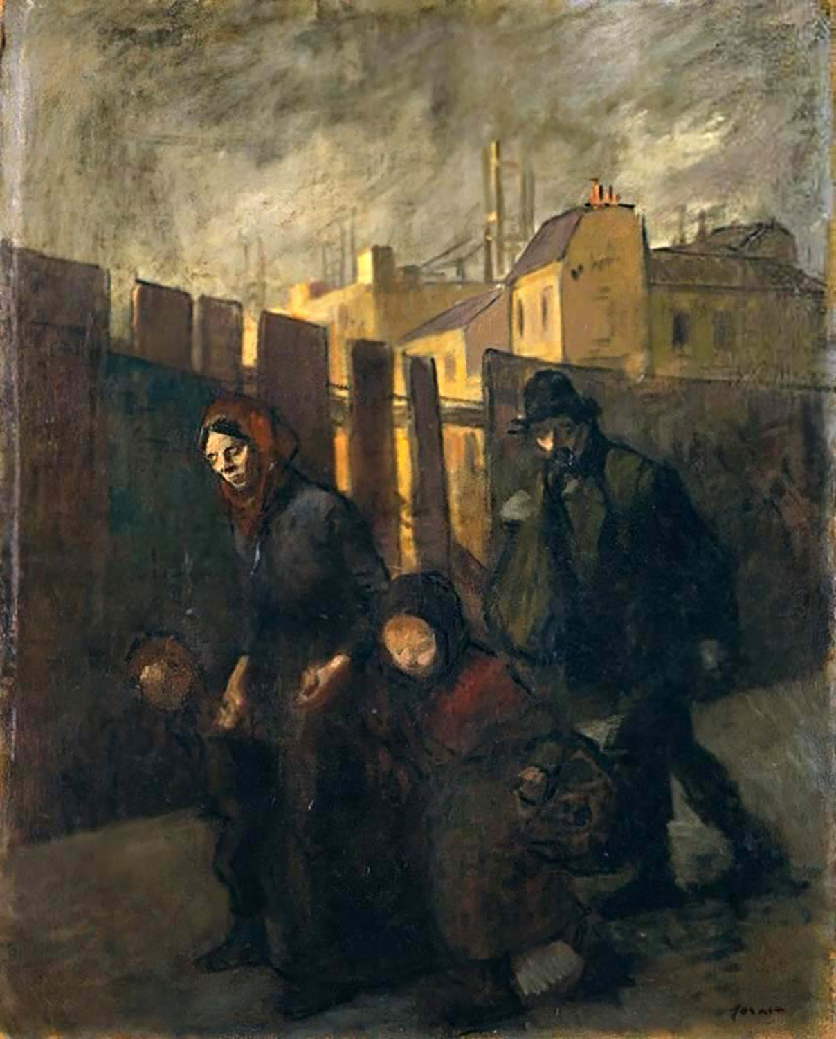 The Stockade by Jean-Louis Forain Art Print