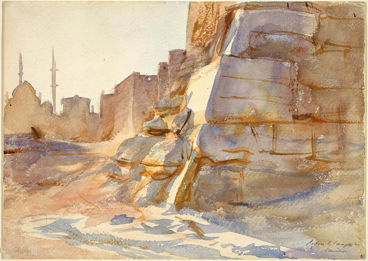 Cairo by John Singer Sargent Art Print
