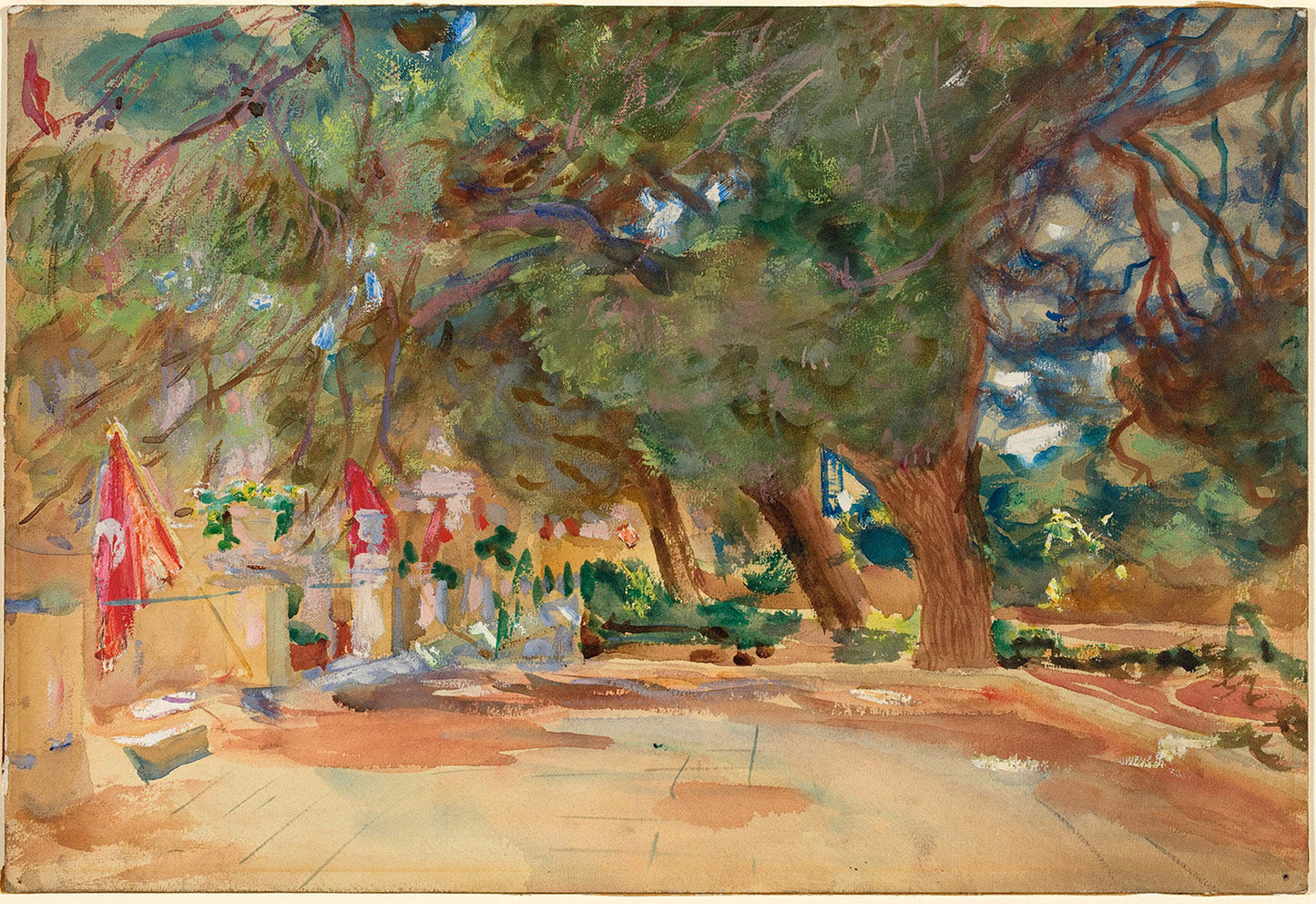 A War Memorial by John Singer Sargent Art Print