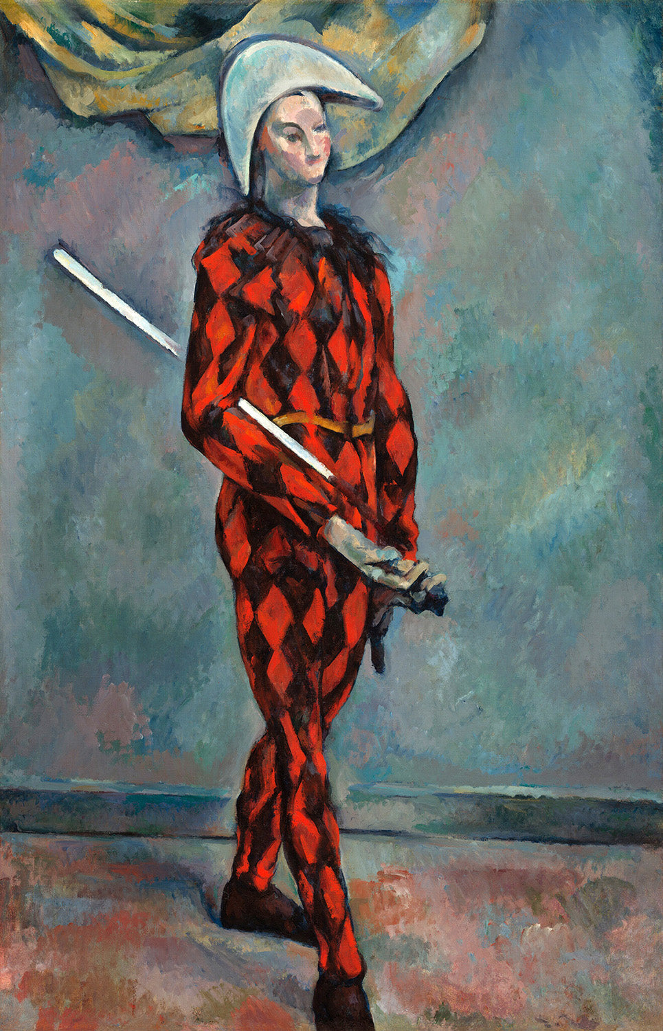 Harlequin by Paul Cezanne Art Print