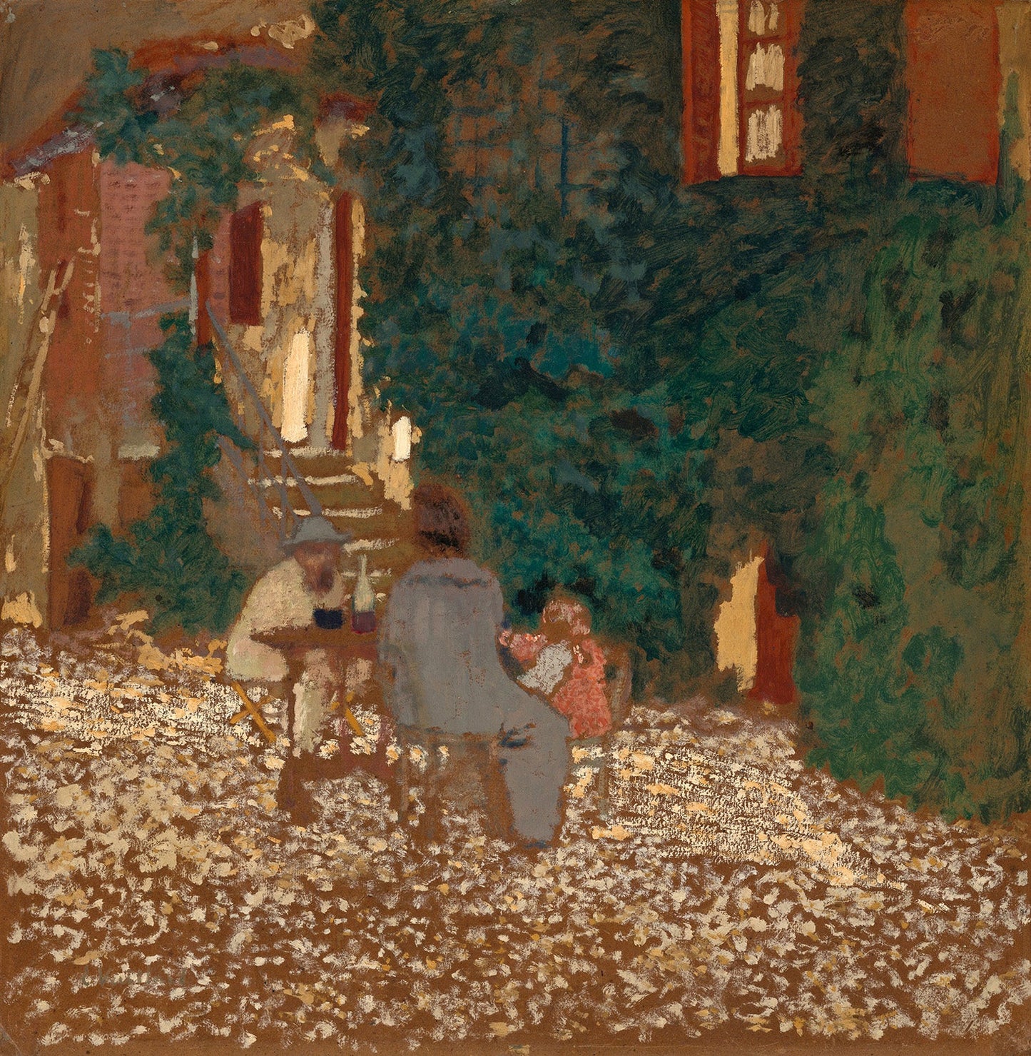 Repast in a Garden by Edouard Vuillard Art Print