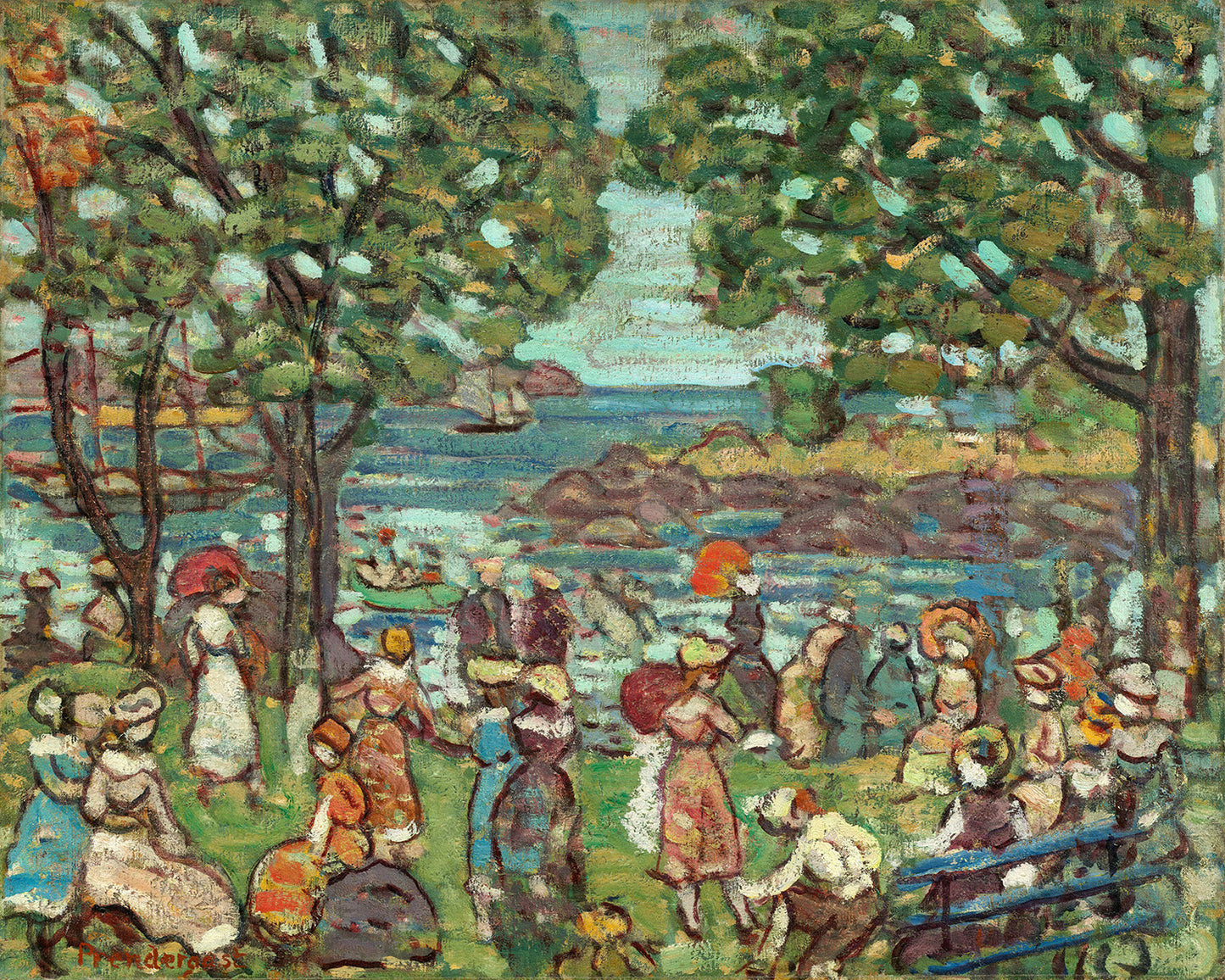 Salem Cove by Maurice Prendergast Art Print
