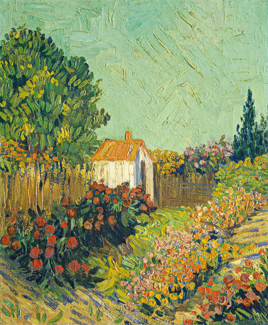 Landscape by Imitator of Vincent van Gogh Art Print