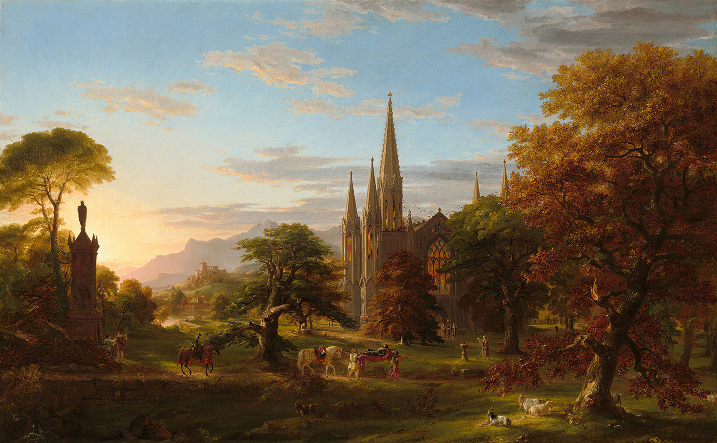 The Return by Thomas Cole Art Print