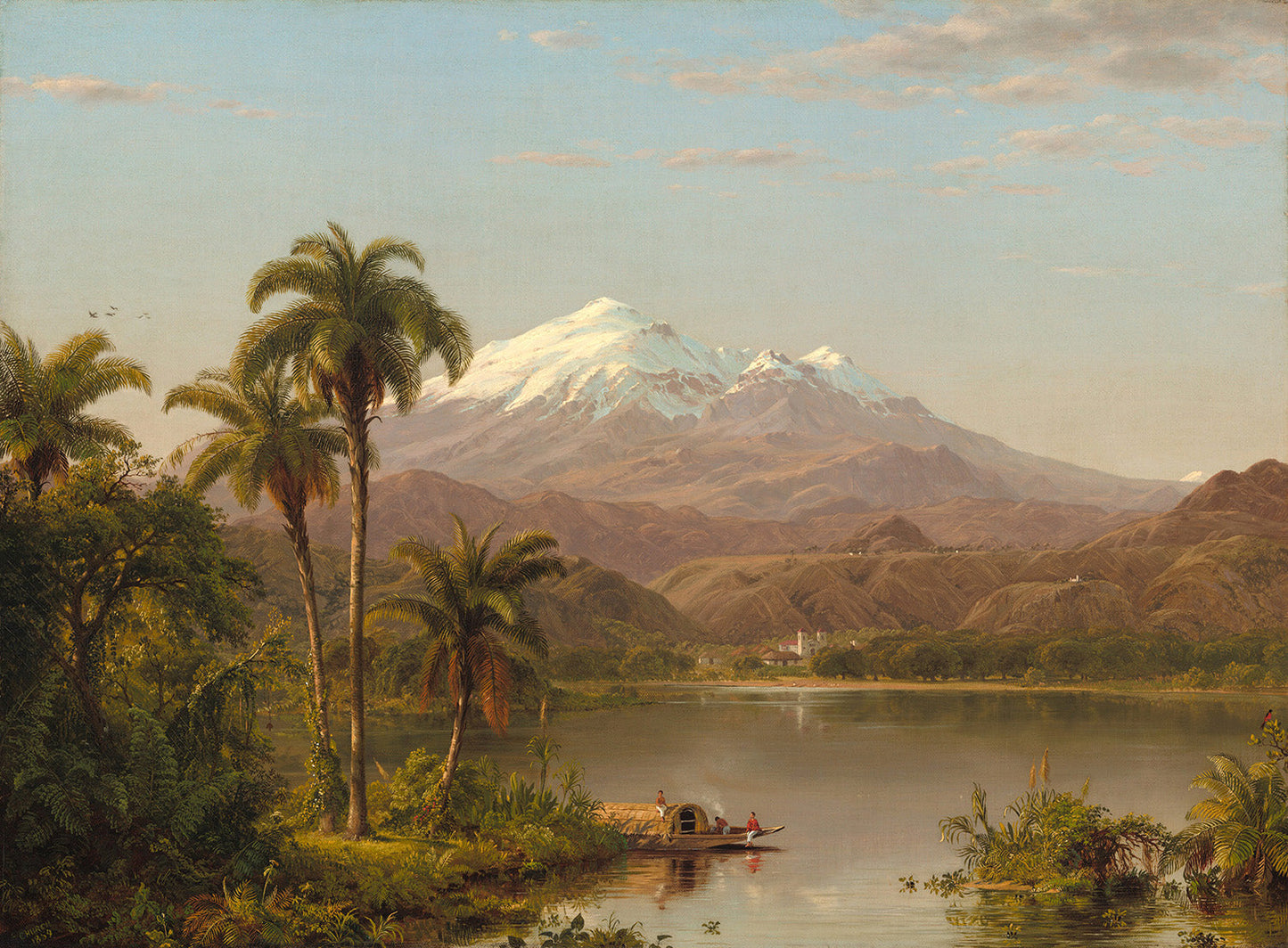 Tamaca Palms by Frederic Edwin Church Art Print