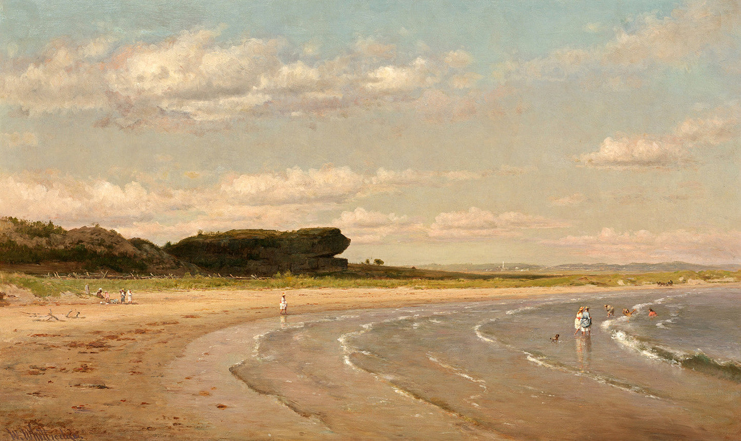 Second Beach, Newport by Worthington Whittredge Art Print