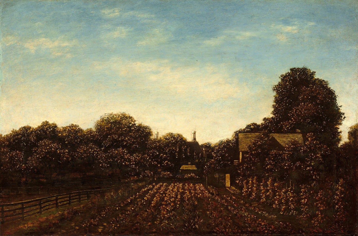 The Artist's Garden by Ralph Albert Blakelock Art Print